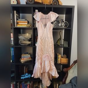 Vintage 80s Prom Dress Halloween Pretty In PINK